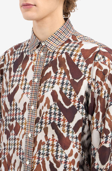 ALOE Longsleeve Shirt Silk-Tops-Pierre Louis Mascia-Debs Boutique